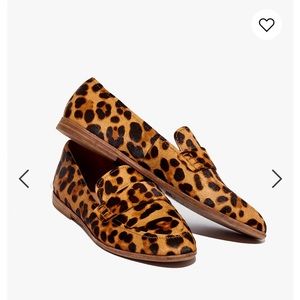 Madewell Alex Loafer Truffle Multi Leopard NIB